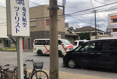 ハーレーサンタがama2前を！