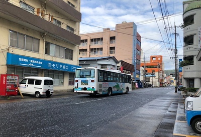 バス発見　♪