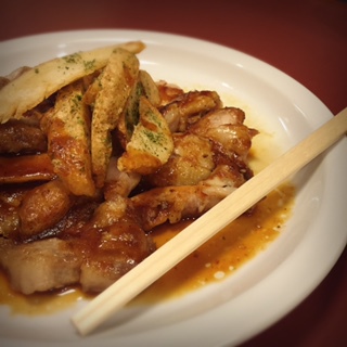 鯨石庵で　♪