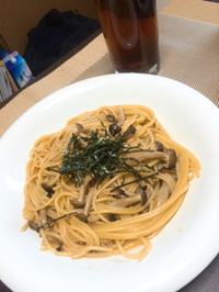 ◾︎しめじの和風パスタ