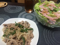 ◾︎豚肉とピーマンのオイターソース炒め