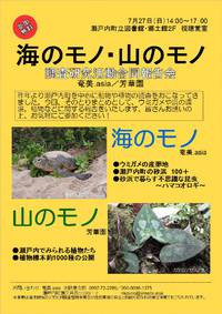 報告会のご案内　7月27日開催