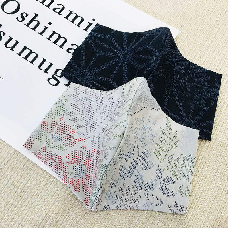 大島紬マスクに新柄仲間入り☆