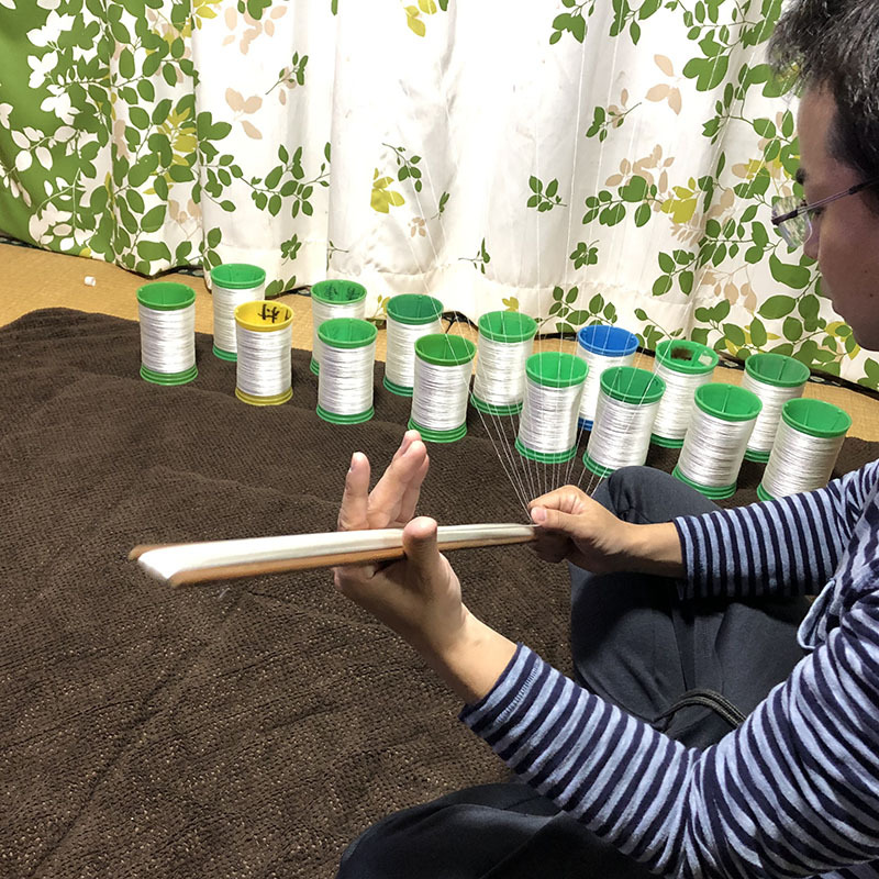 本日の内職は板杼巻き☆