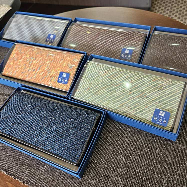 奄美布長財布入荷しました☆