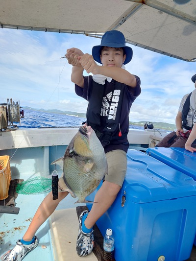 奄美で船釣り！H様ご家族様Aプラン釣行！