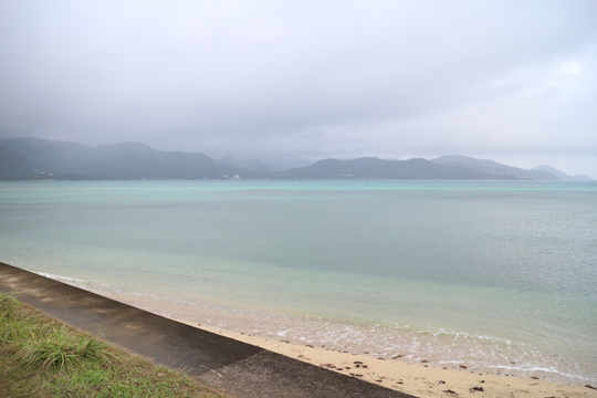 今朝の赤尾木湾　7:25