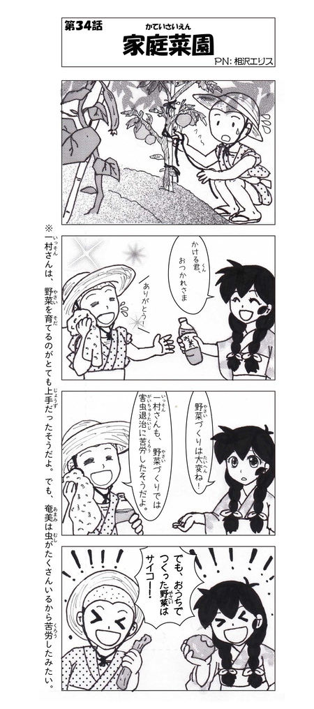 田中一村記念美術館公式漫画（第３４話）