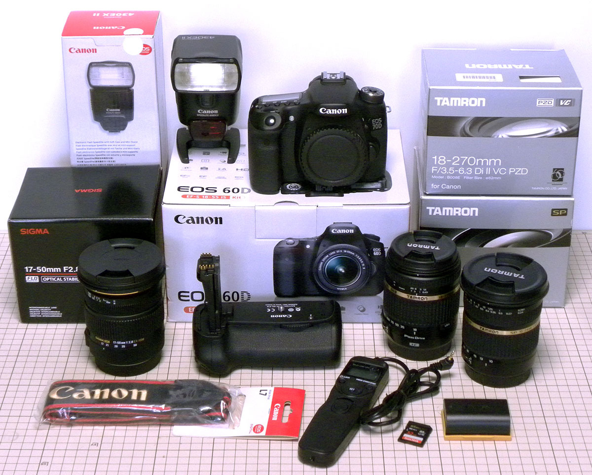 あらら キヤノン eos 70d 購入