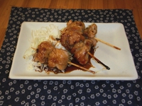 おすすめは、鶏の照り焼き
