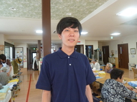 介護等体験　青山裕作君