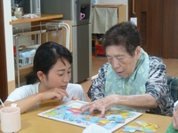介護等体験　松浦奈央さん