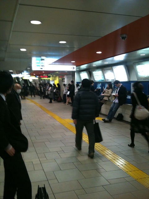 去年の3.11大地震直後