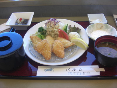 奄美空港ランチ