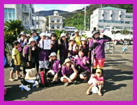 みなと祭り☆舟こぎ競争♪