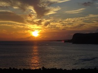 朝日＆夕日がきれいに見える時期です。