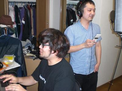 久々のレコーディングは