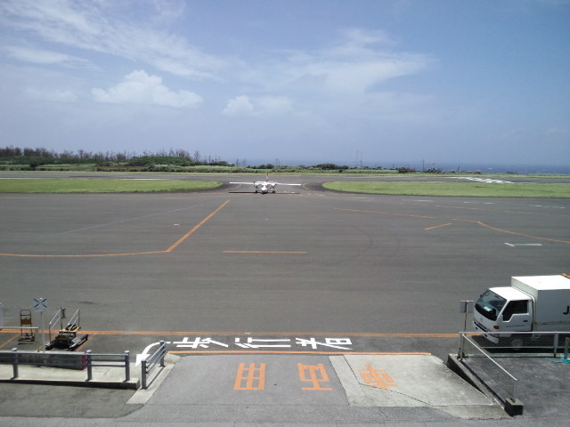 今日の沖永良部空港