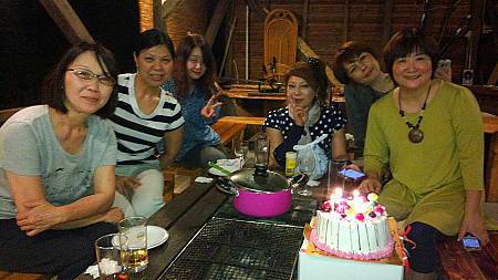 女子会BBQ