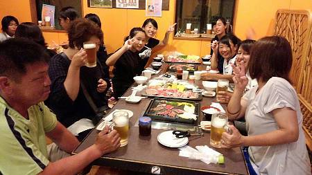 本日の団体様　2