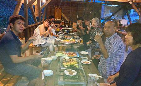 お誕生会BBQ