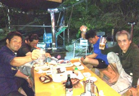 薪ストーブBBQ
