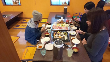 本日の団体様