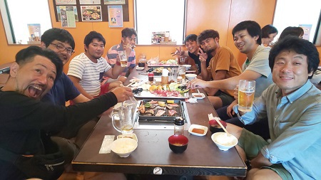 本日の団体様