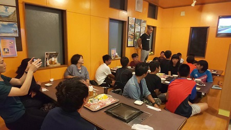 本日の団体様