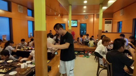 本日の団体様