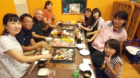 本日の団体様