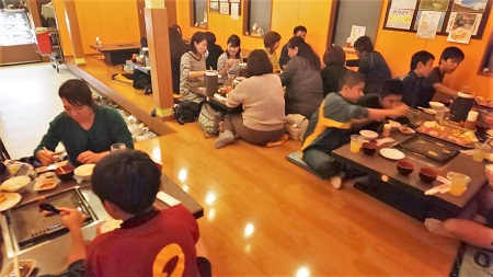 本日の団体様