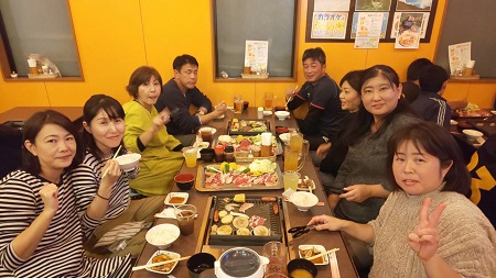 本日の団体様
