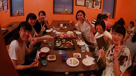 昨日の団体様