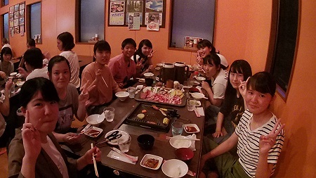 昨日の団体様