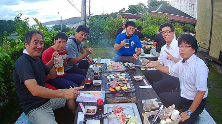 本日のBBQ