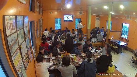 本日の団体様