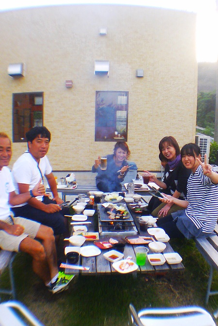 母の日、BBQ