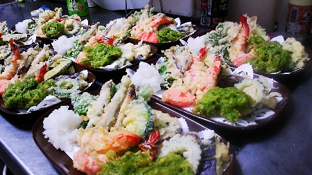 本日のご宿泊夕食