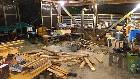 小屋改装