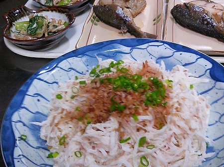 夜が冷えてきました