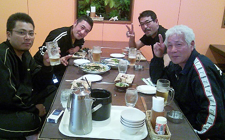夜が冷えてきました