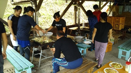大正大学カヌー部合宿