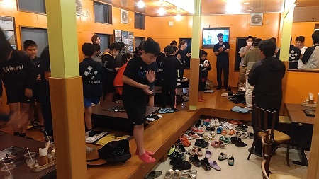 本日の団体様