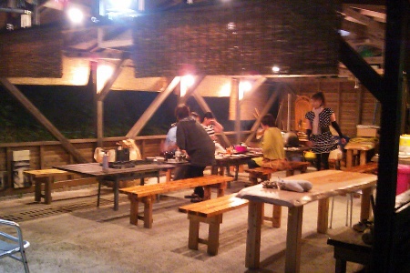女子会BBQ