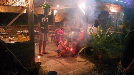 今宵もBBQ