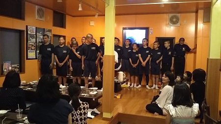 本日の団体様