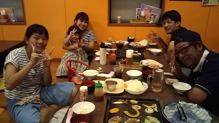 本日のお客様