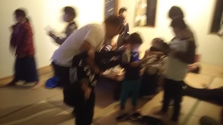 本日の団体様