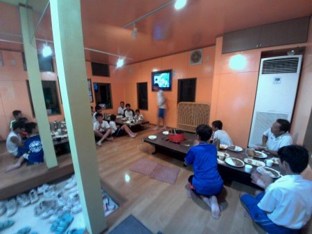 本日の国分中学校サッカー部